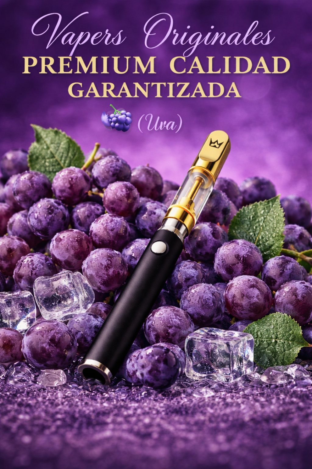 𝑽𝒂𝒑𝒆𝒓𝒔 𝑶𝒓𝒊𝒈𝒊𝒏𝒂𝒍𝒆𝒔 𝑷𝒓𝒆𝒎𝒊𝒖𝒎 𝑪𝒂𝒍𝒊𝒅𝒂𝒅 𝑮𝒂𝒓𝒂𝒏𝒕𝒊𝒛𝒂𝒅𝒂 ( 🍇 𝑼𝒗𝒂 )